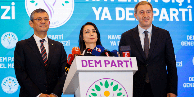 CHP'nin ortağı DEM Parti'den büyük ikiyüzlülük!