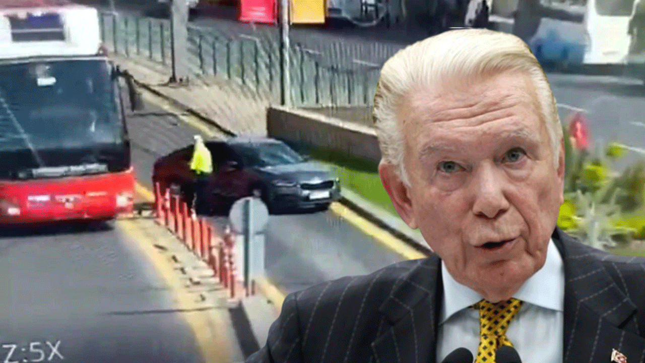 CHP’nin şoförü polisi ezmeye çalışırken ortada yoktu! Uğur Dündar polis babasını yeni hatırladı