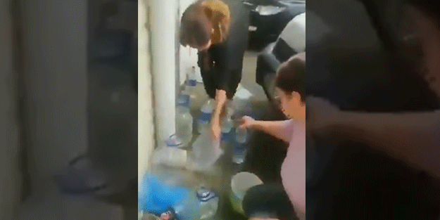 CHP'nin yönettiği İzmir'de altyapı sistemi çöktü, hayat durdu! Vatandaşlar çatıdan akan suyu kullandı