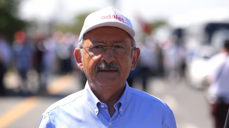 CHP'nin yürüyüşüne destek bakın kimden geldi