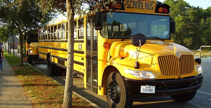 CIA okul servisinde patlayıcı unuttu