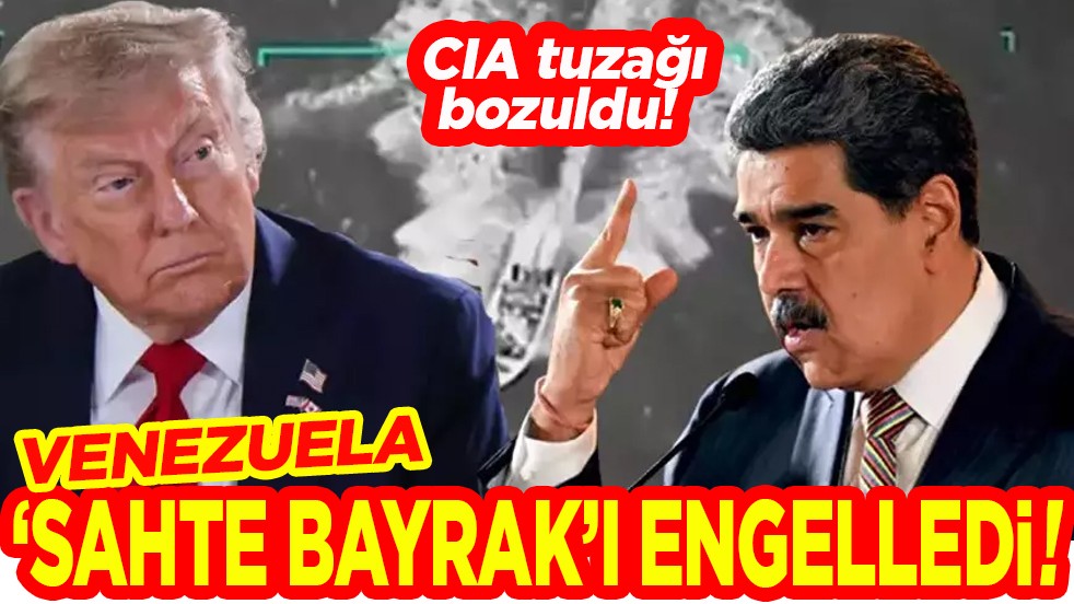 CIA tuzağı bozuldu. Venezuela "Sahte bayrak"ı engelledi
