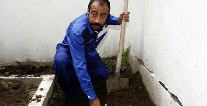 Çiçek dikmek için kazdı, çıkanlar şoke etti