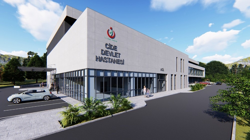 Cide, yeni ve modern devlet hastanesine kavuşuyor 