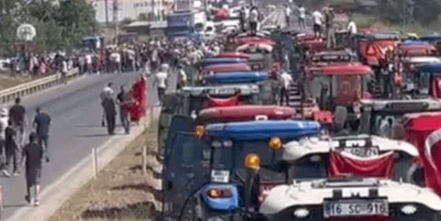 Çiftçiler domates eylemi yapıp yol kapattı! Hükümet az önce müjdeyi verdi