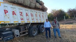 Çiftçilerden yangın bölgesine anlamlı destek