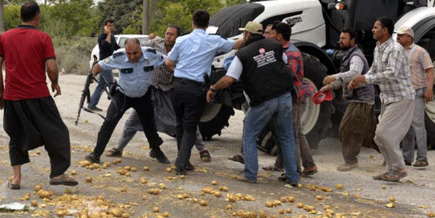 Polis havaya ateş etmek zorunda kaldı!