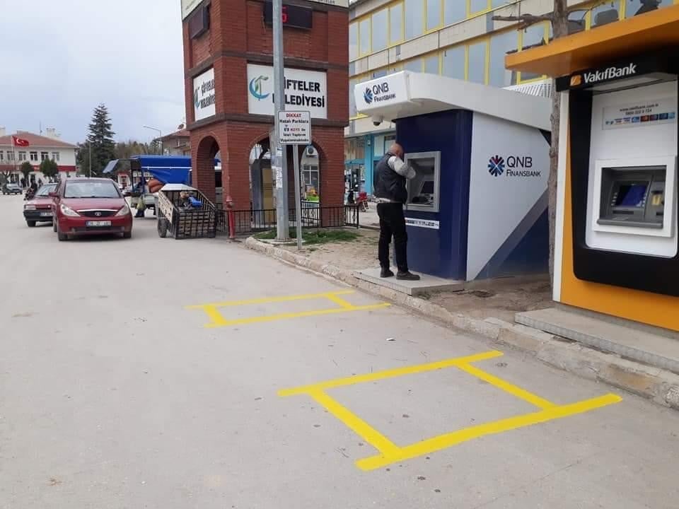 Çifteler’de Korona virüs önlemleri 