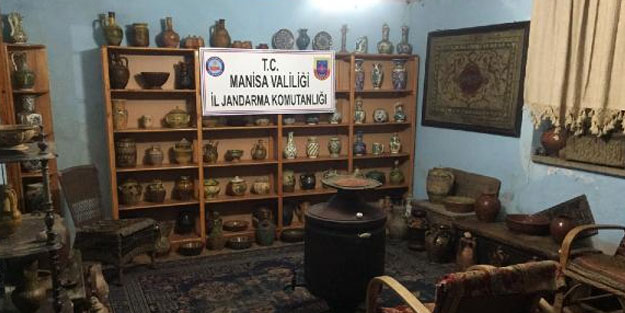 Çiftlik değil müze! Sahibi ölen evde, 1528 parça tarihi eser bulundu