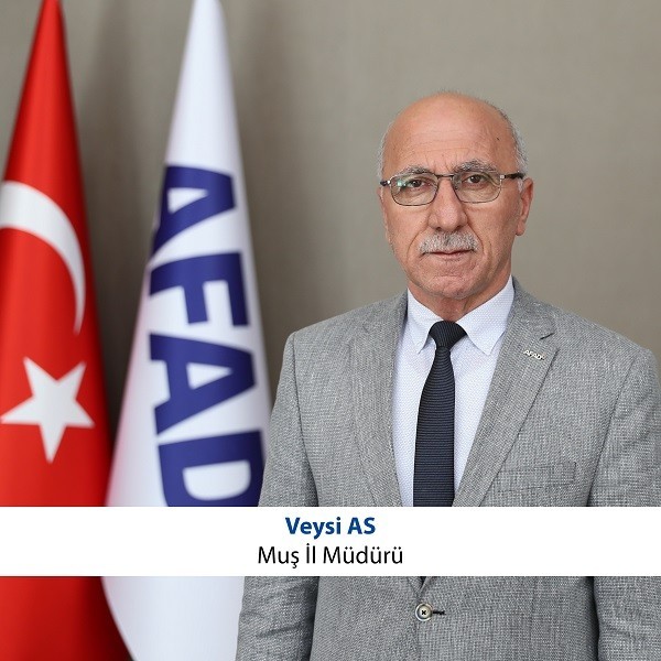 Çığ bölgesine Muş AFAD İl Müdürü Veysi As görevlendirildi 