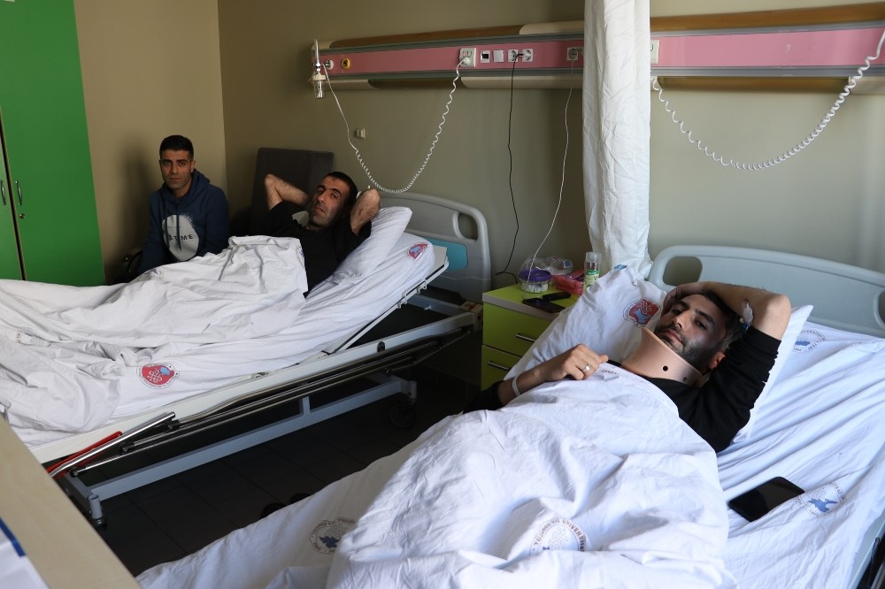 Çığdan yaralı kurtulanlar o anı anlatmakta zorluk çektiler 