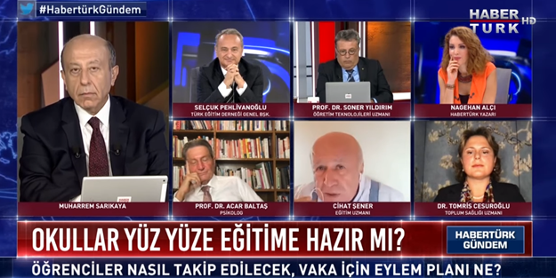 Cihat Şener ile Nagehan Alçı arasın 'yüz yüze' eğitim tartışması! 'Bu motivasyonu bozmayalım'