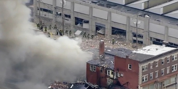 Çikolata fabrikasında patlama: 2 ölü, 9 kayıp