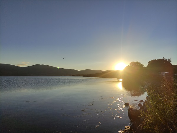 Çıldır Gölü'nde hayran bırakan manzara