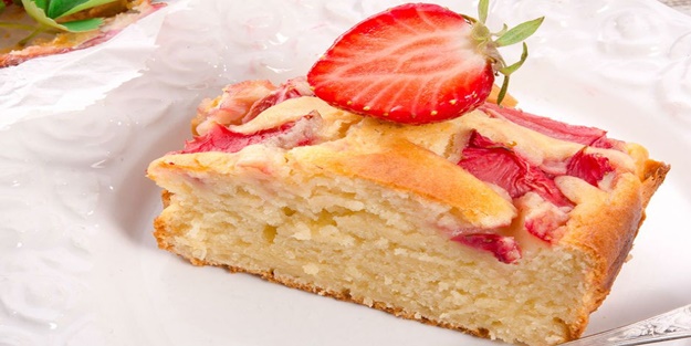 Çilekli kek yapılır?