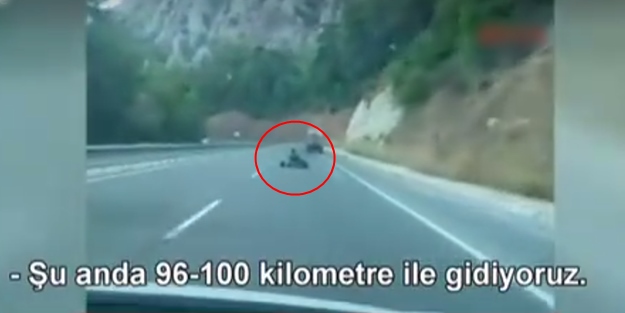 Çılgın go kart sürücüsü yollarda!
