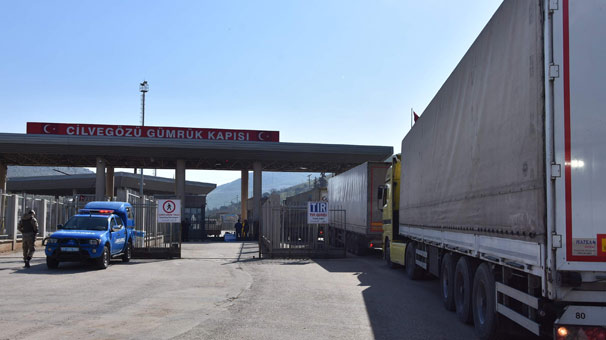Cilvegözü Sınır Kapısı'nda TIR yoğunluğu