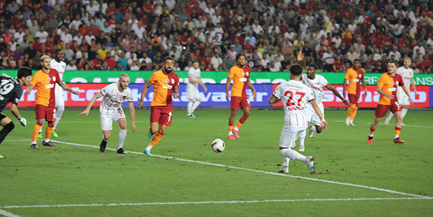 Cimbom Antep'te farka koştu