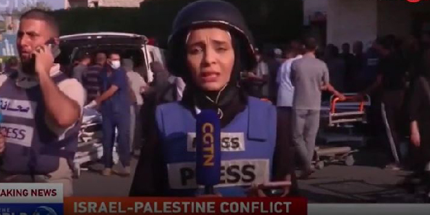 Çin devlet televizyonu muhabiri gözyaşlarına boğuldu: 5 yaş altı kafası olmayan çocuklara şahit oldum!