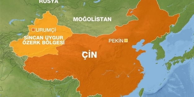 Kızıl Çin, Doğu Türkistanlıları köle yapıyor