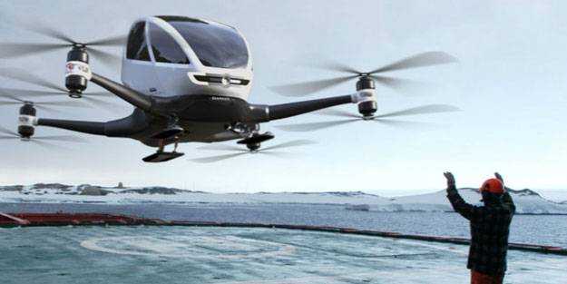 Çin, dünyanın ilk uçan taksisi için ön onay verdi