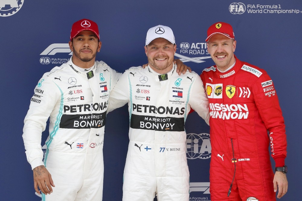 Çin Grand Prix’inde pole pozisyonu Bottas’ın 
