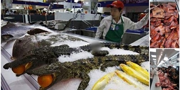 Çin marketlerindeki sıra dışı ürünler - FOTO