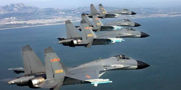 Çin resmen çıldırdı! 20 savaş uçağıyla şok eden hava tacizi