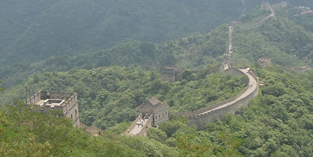 Çin Seddi'nin suya batan kısmı 4o yıl sonra ortaya çıktı