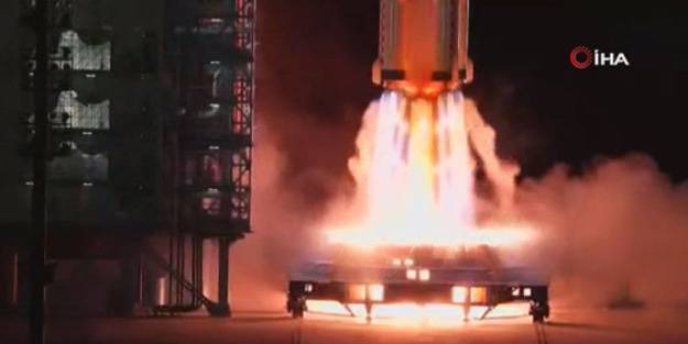 Çin, Shenzhou-13 insanlı uzay aracını uzaya fırlattı
