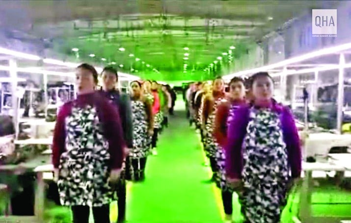 Çin, Uygurları köle gibi çalıştırıyor