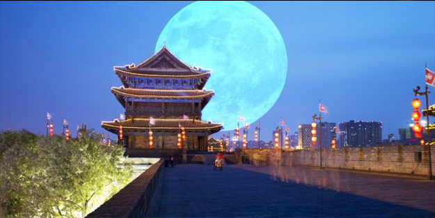 Çin yapay Güneş'ten sonra şimdi de yapay Ay inşa etti!