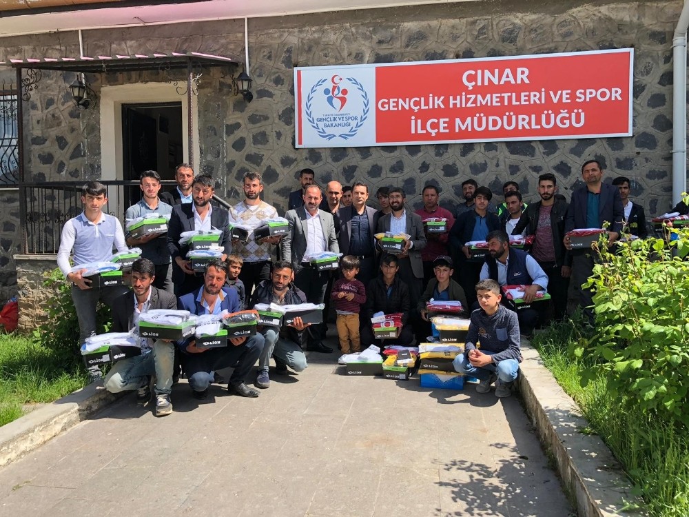 Çınar Kaymakamlığı’ndan köylerde spor seferberliği 