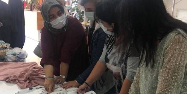 Çınar’ın Kadınları kreasyon hazırlığında