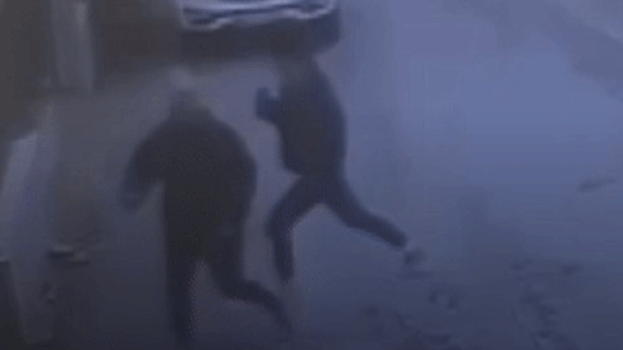 Cinayet gibi kaza böyle görüntülendi!