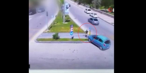 Cinayet gibi kazanın görüntüleri ortaya çıktı!