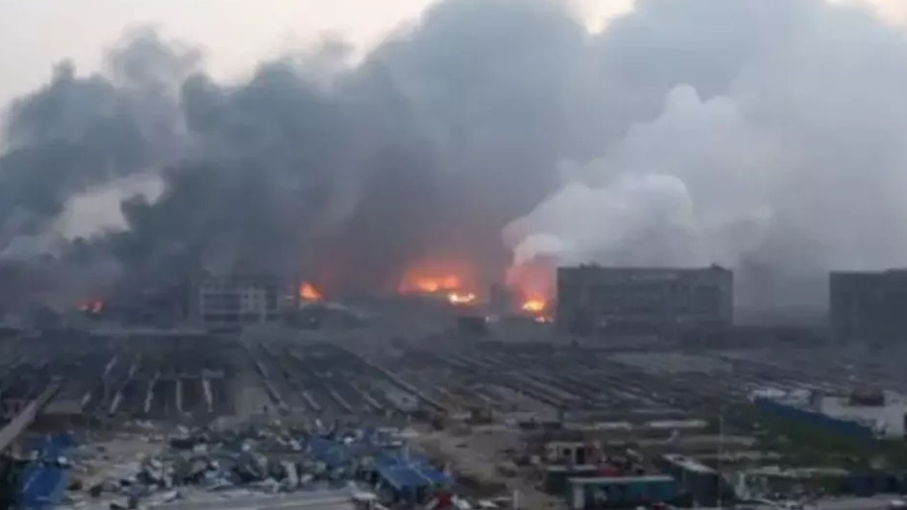 Çin'de büyük patlama: 1 Ölü, 21 Yaralı! 2 günde 2 ayrı facia