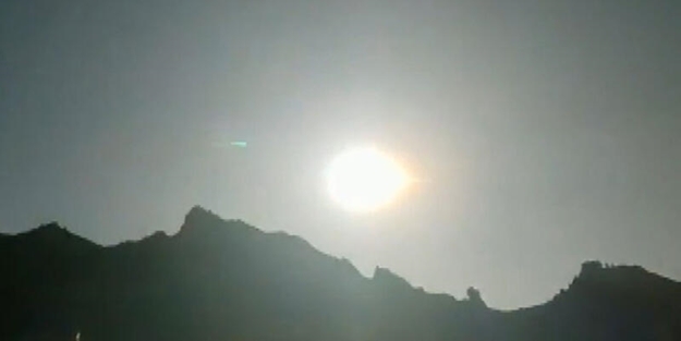 Yöre halkında büyük korku! Geçen cisim şok etti