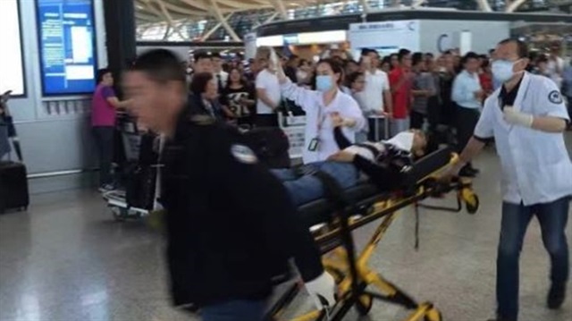 Çin'de havalimanında peş peşe patlama: 3 yaralı