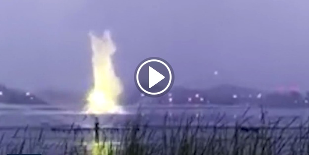 Çin'de ilginç gösteri!