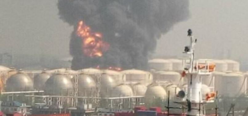 Çin'de kimyasal tesiste büyük patlama!