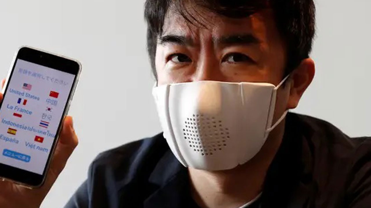 Çin’de konuşan maske geliştirildi! Gerçek zamanlı tercüme dönemi başlıyor