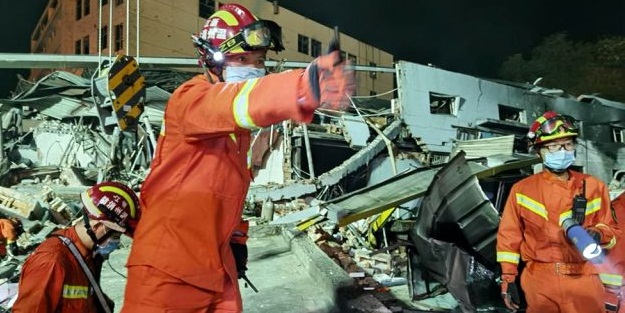 Çin'de petrol tankerindeki patlamada ölü sayısı 19'a çıktı