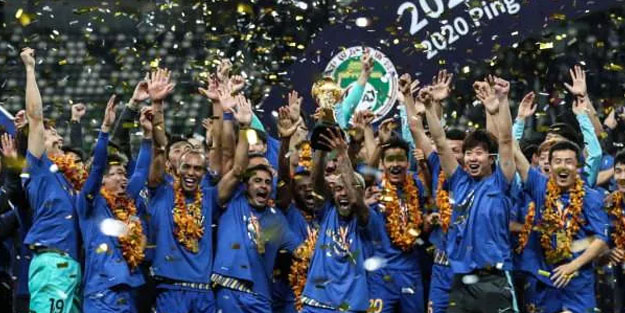 Çin'de son şampiyon takım kepenk kapttı