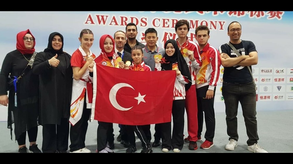 Çin’deki Kung Fu Şampiyonasında Türk başarısı 