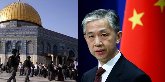 Çin'den Mescid-i Aksa çıkışı!
