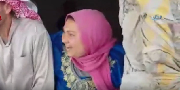 Cinderesli köylüler askerimizi görünce...