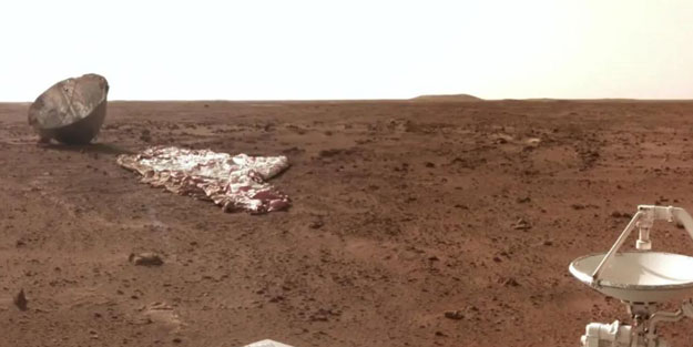 Çin'in uzay aracı Mars'ta kanıt buldu