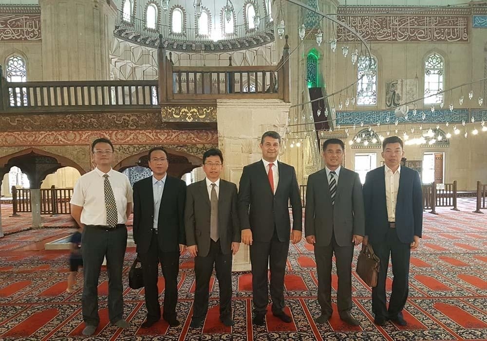 Çinli heyetten Edirne’ye işbirliği ziyareti 