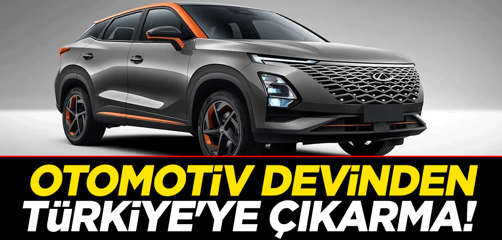 Otomotiv devinden Türkiye'ye çıkarma!